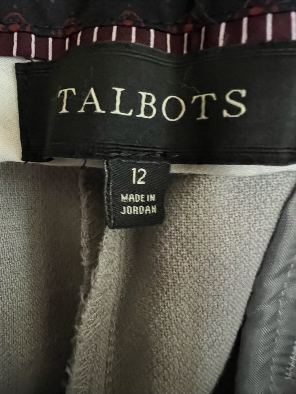 Talbots Beige Cropped Pants - Picture 5 of 6